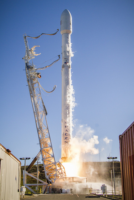 Falcon 9 Iridium liftoff