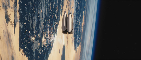 SpaceX ITS refueling in orbit (image: SpaceX)