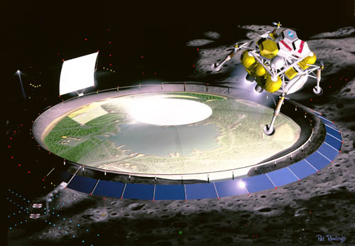 1994 lunar base studies Lunar colony