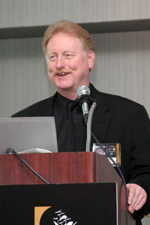 NSS Greg Allison at the Podium at 2006 International Space Development Conference