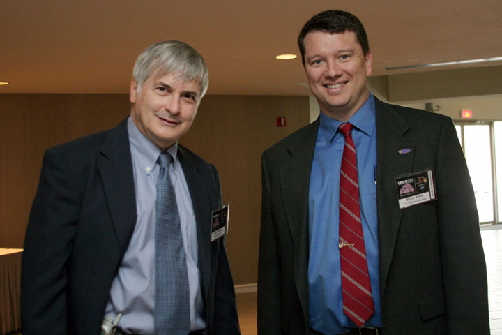 Seth Shostak of SETI, and Bruce Betts of the Planetary Society at 2006 International Space Development Conference