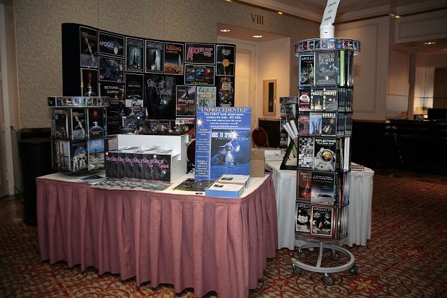 The Red Planet Adventures booth at the International Space Development Conference  