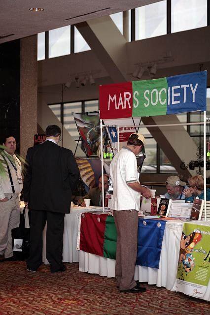 2007 isdc mars society exhibit