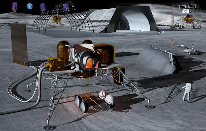moon base next step space settlement