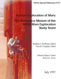 nasa mars reference mission book cover 200