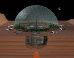 Space Settlement Art Contest Biodome City