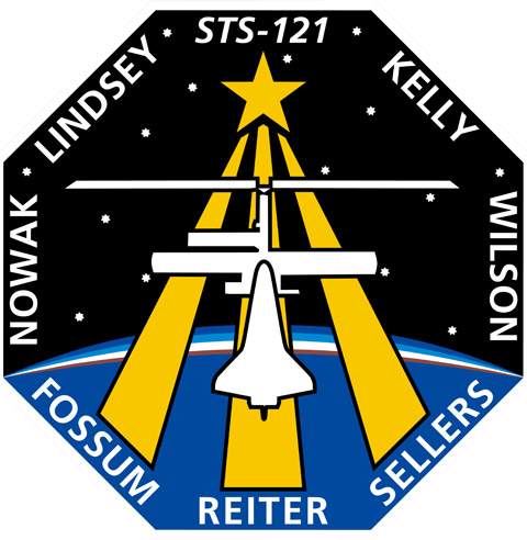 space shuttle sts 121-patch