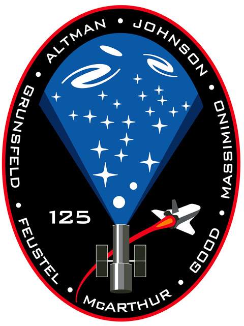 STS-125 patch