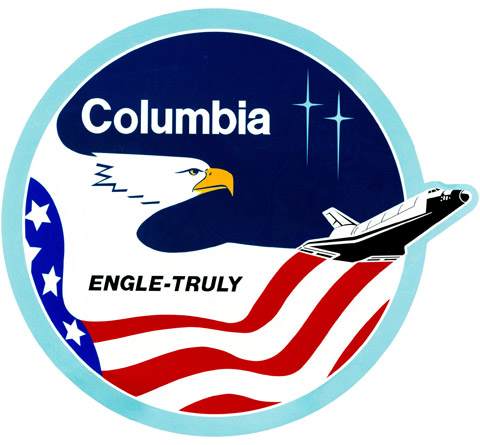 space shuttle sts 2 mission patch