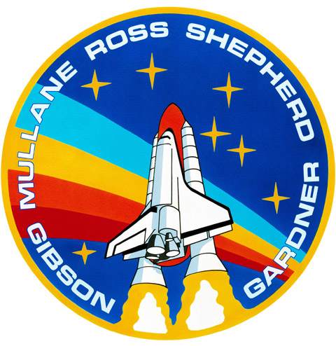 space shuttle sts 27 mission patch