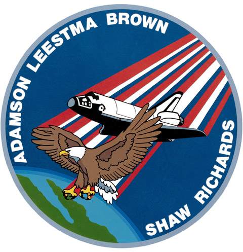 space shuttle sts 28 mission patch