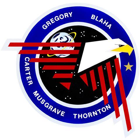 space shuttle sts 33 mission patch