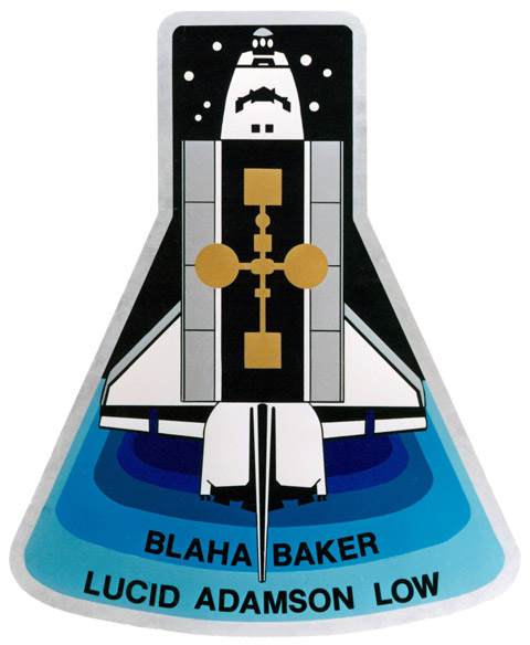 space shuttle sts 43 mission patch