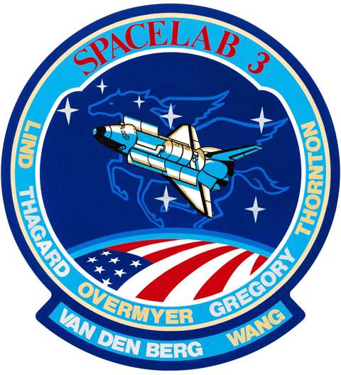 space shuttle sts 51b mission patch