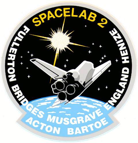 space shuttle sts 51f mission patch