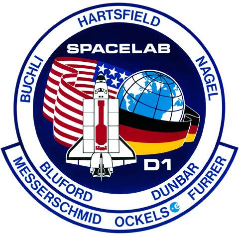 space shuttle sts 61a patch