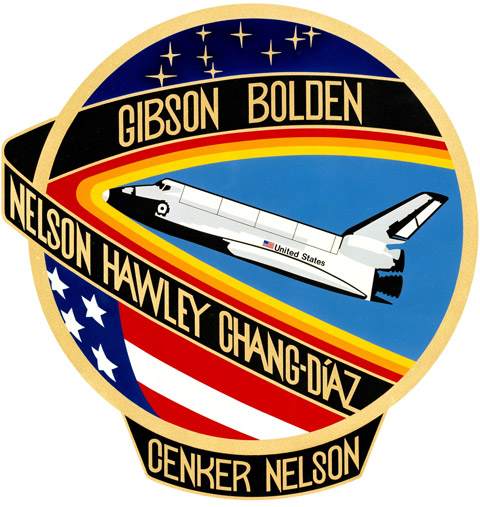 space shuttle sts 61c patch