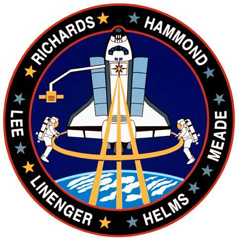 space shuttle sts 64 patch