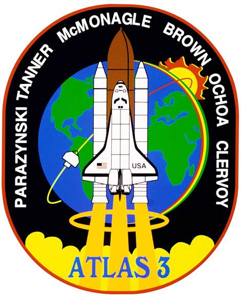 space shuttle sts 66 patch