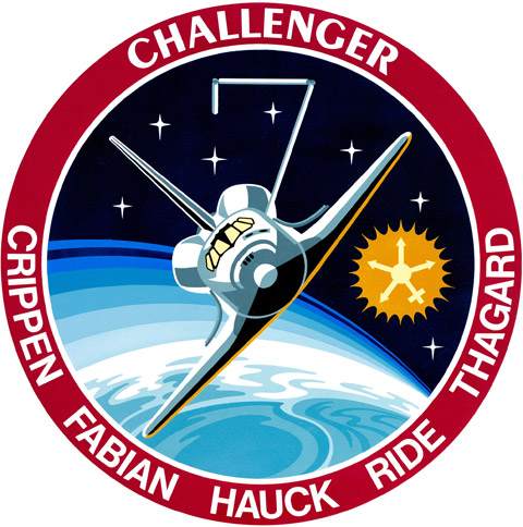 space shuttle sts 7 mission patch
