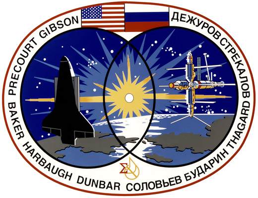 space shuttle sts 71 patch