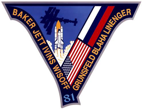 Space Shuttle Sts 81 Patch