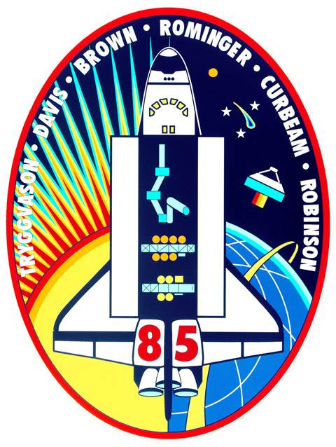 Space Shuttle Sts 85 Patch