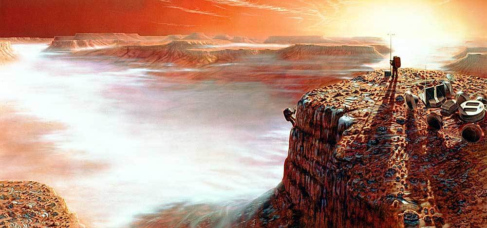 Exploring Mars First Light by Pat Rawlings