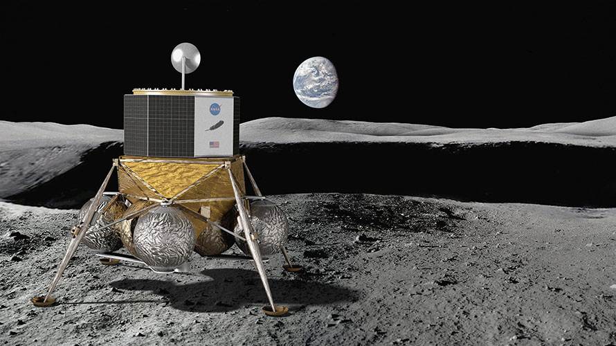 blue origin moon lander