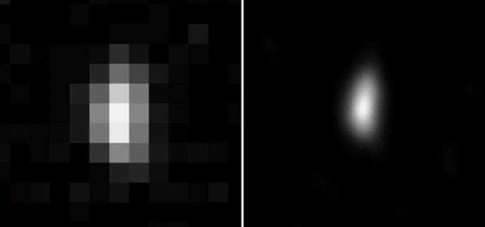 New Horizons pre-flyby image of Ultima Thule taken 12/31/18.