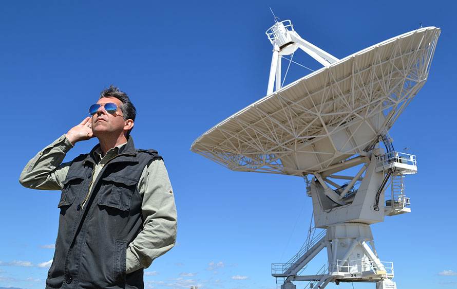 Geoffry Notkin at Very Large Array