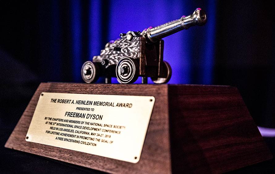 Freeman Dyson ISDC 2018 Heinlein Award