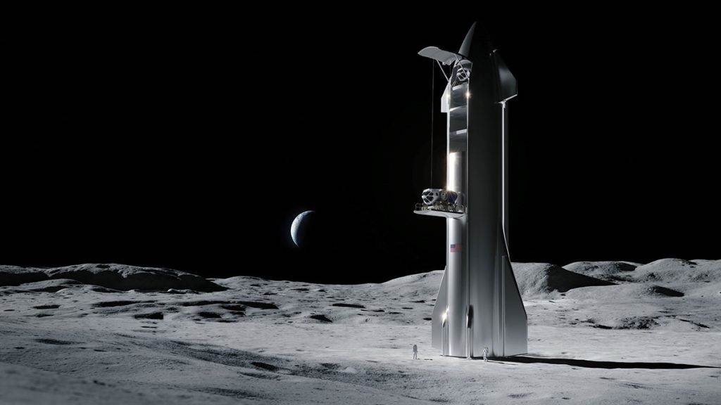 SpaceX CLPS concept