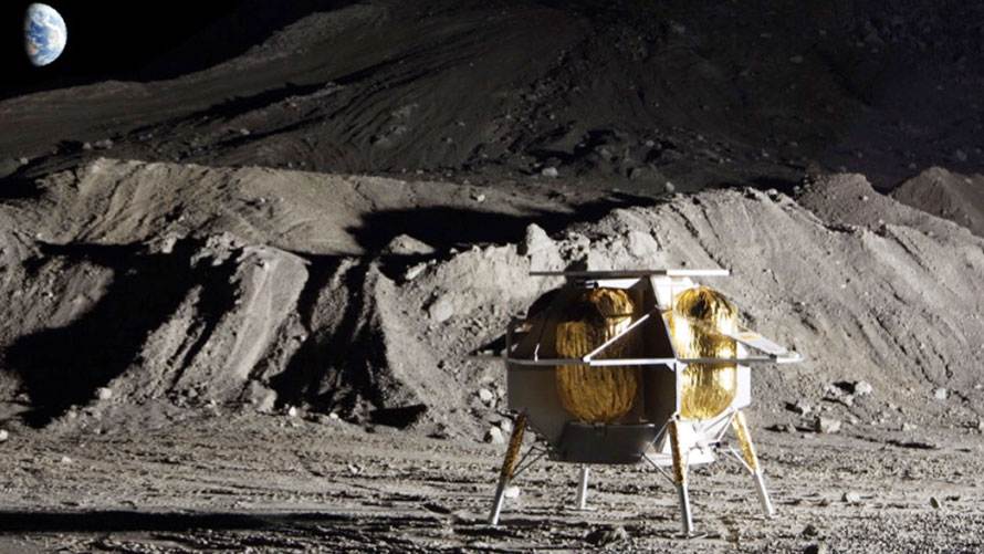 Astrobotic lunar lander
