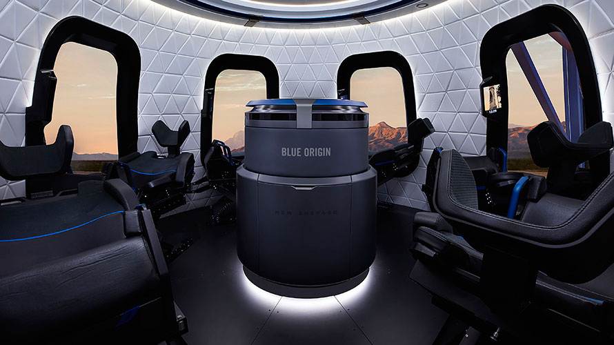 Reusable SpaceShip interior