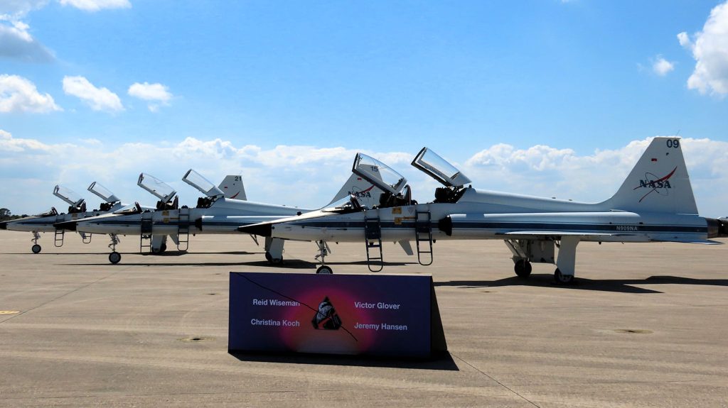 Artemis II Astronaut T 38s