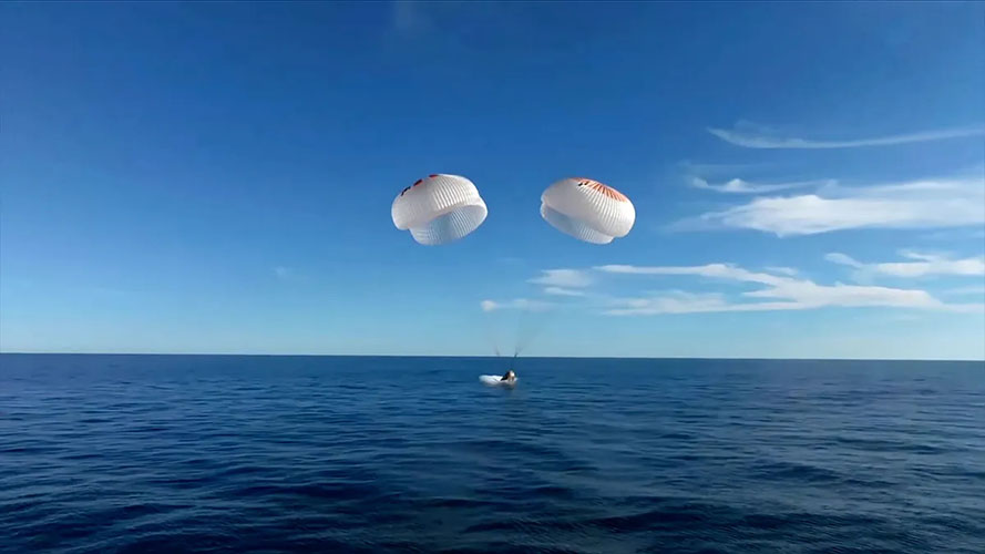 Crew 9 splashdown