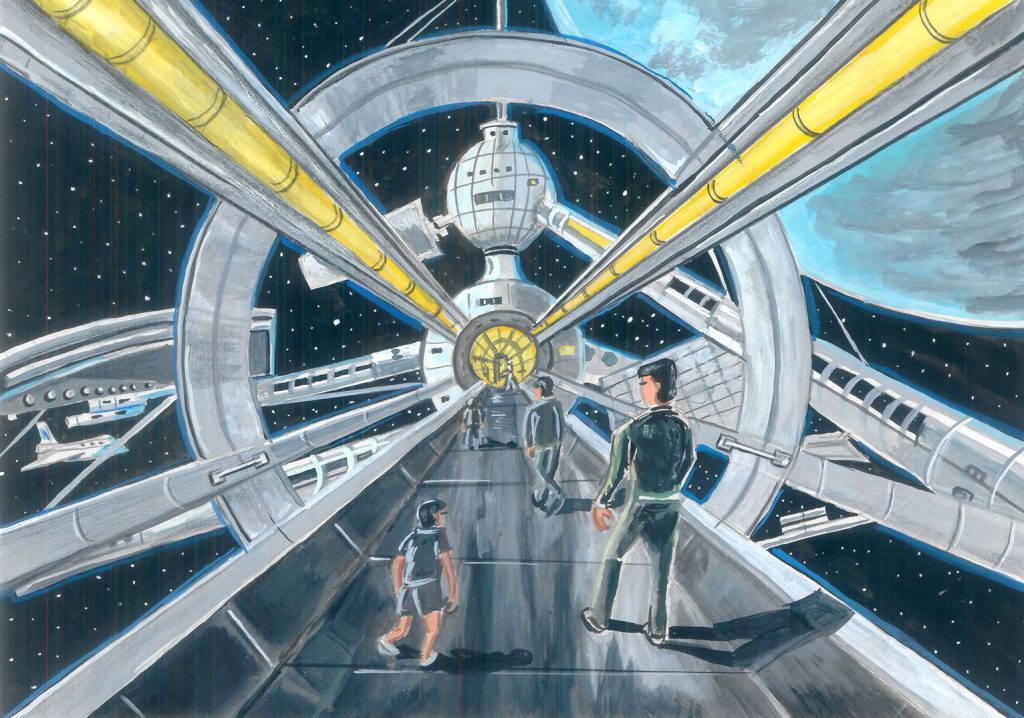 Exploring My Dream Space Station