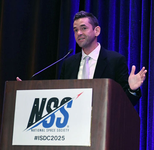 Isaacman at NSS ISDC