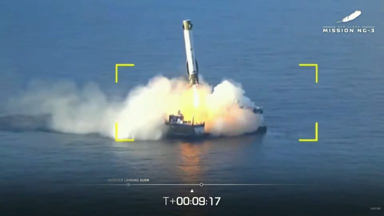 NG 3 first stage landing