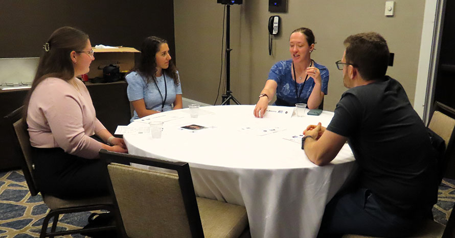 Speed Mentoring session at ISDC Speed Mentoring session at ISDC