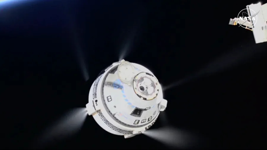 Starliner departs ISS