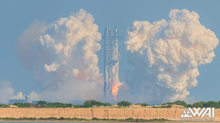 Starship 12 liftoff Richard Gallagher
