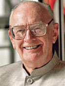 Arthur C. Clarke biography portrait