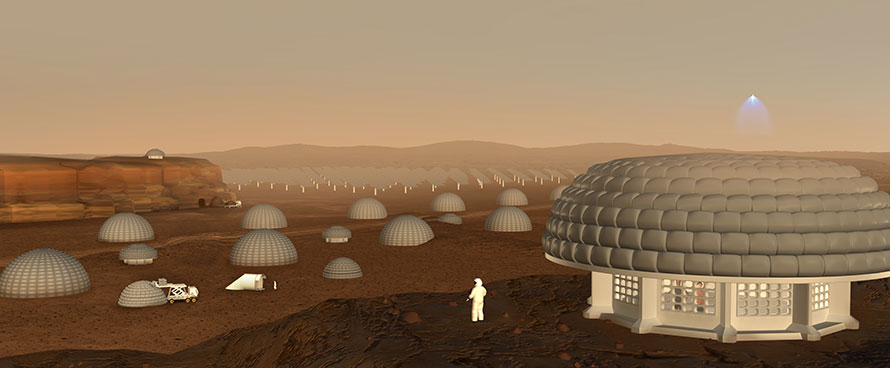 Early Mars city