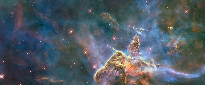 Image of stars by Hubble Space Telescope