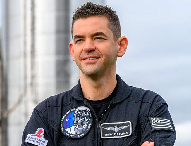 jared isaacman portrait