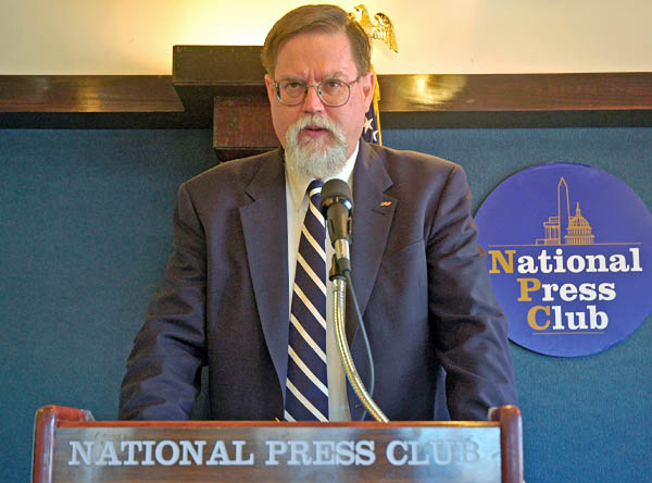 mark hopkins at national press club space solar power 2007 press conference