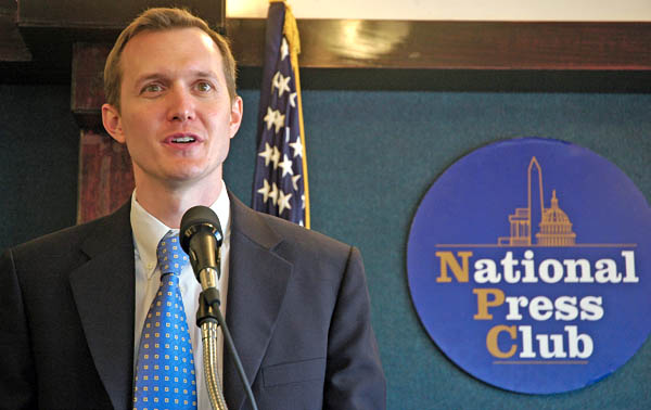 george whitesides at national press club space solar power 2007 press conference