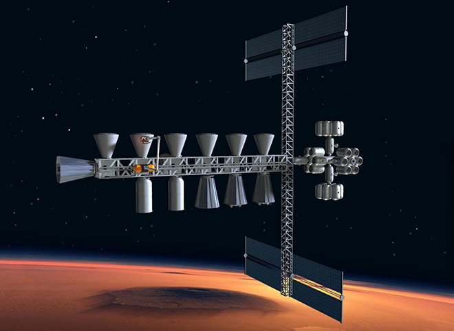 Space Settlement Milestone Mars Way Station